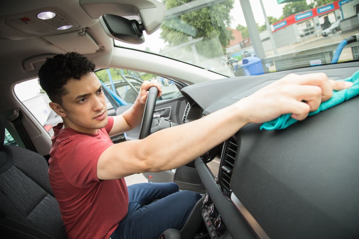 Freshen up your car inside and out, but bear these safety tips in mind