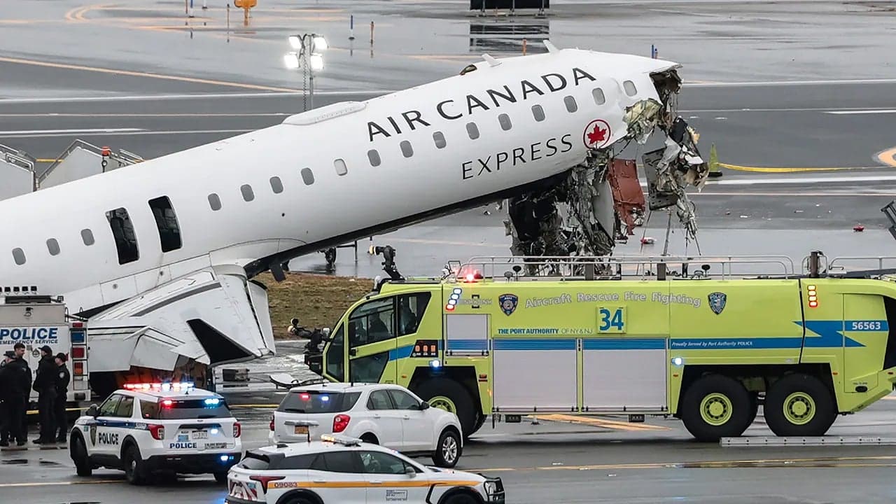 LaGuardia plane crash: 2 pilots identified as investigators scrutinize Air Canada black box