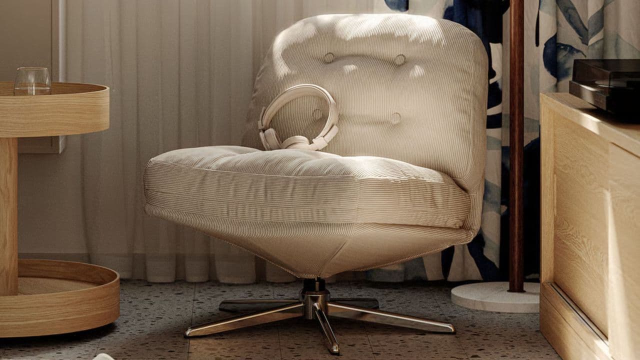 IKEA Brings Back Its ‘Anti-Stress Armchair’ in a Chic New Beige – The ‘70s Design Feels Even More Iconic Today