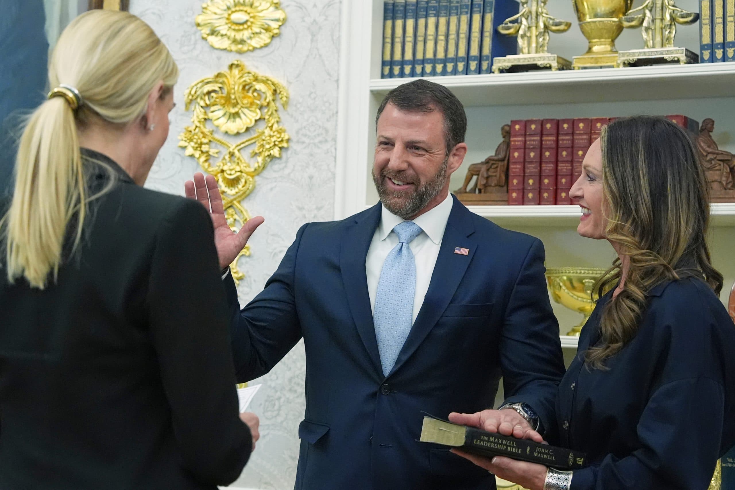 DHS Secretary Mullin sworn in: ‘No one is going to out work me’