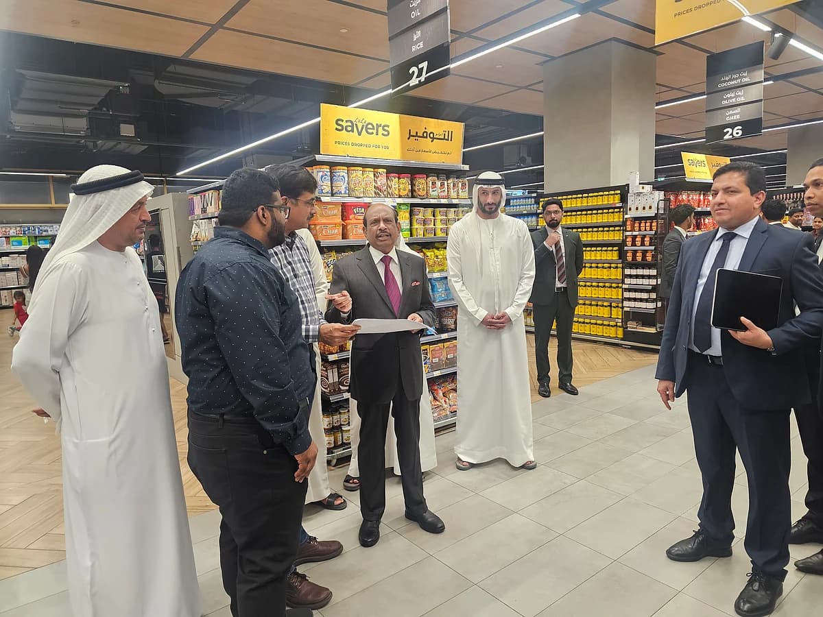 'No shortage': Lulu’s Yusuff Ali checks stocks as UAE assures ample food supply