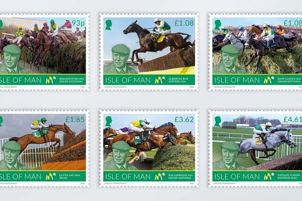 Collection of stamps honouring Grand National legend Trevor Hemmings to be released