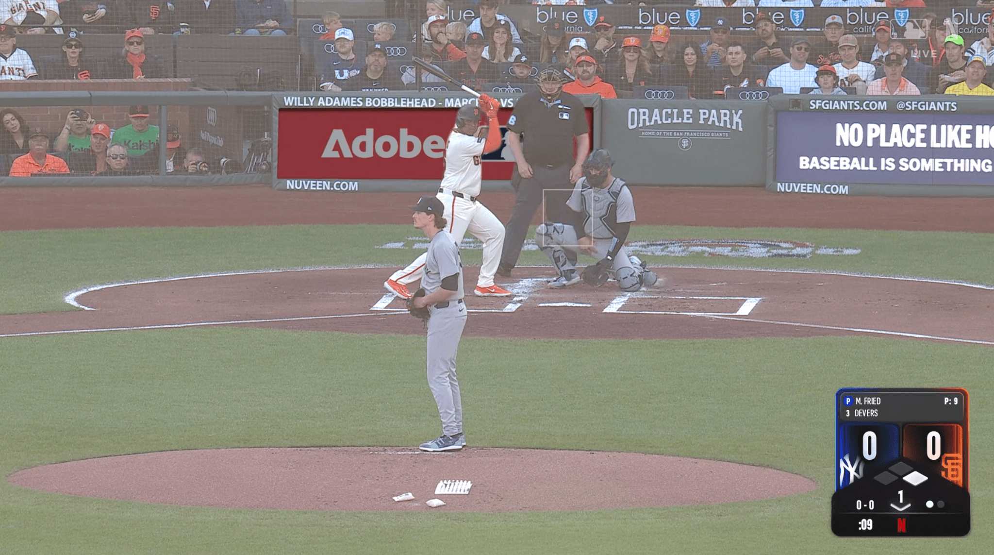 First SF Giants at-bats ruined by Netflix’s aggressive ad insertion