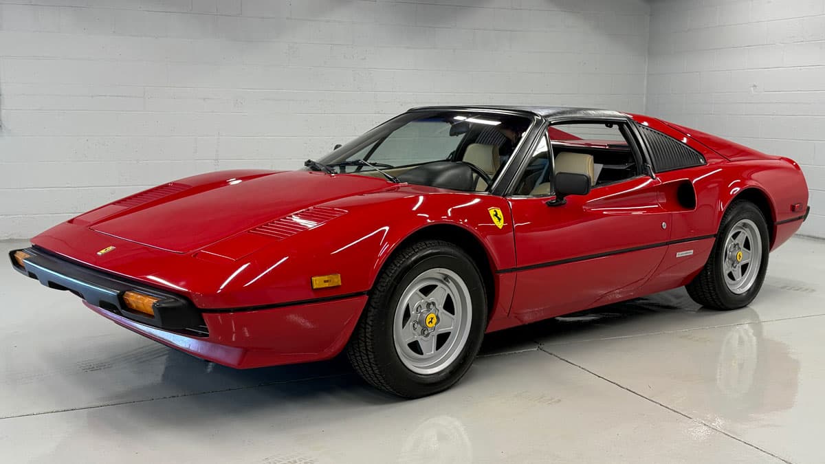 A 1979 Ferrari 308 GTS From “Magnum P.I.” in Photos