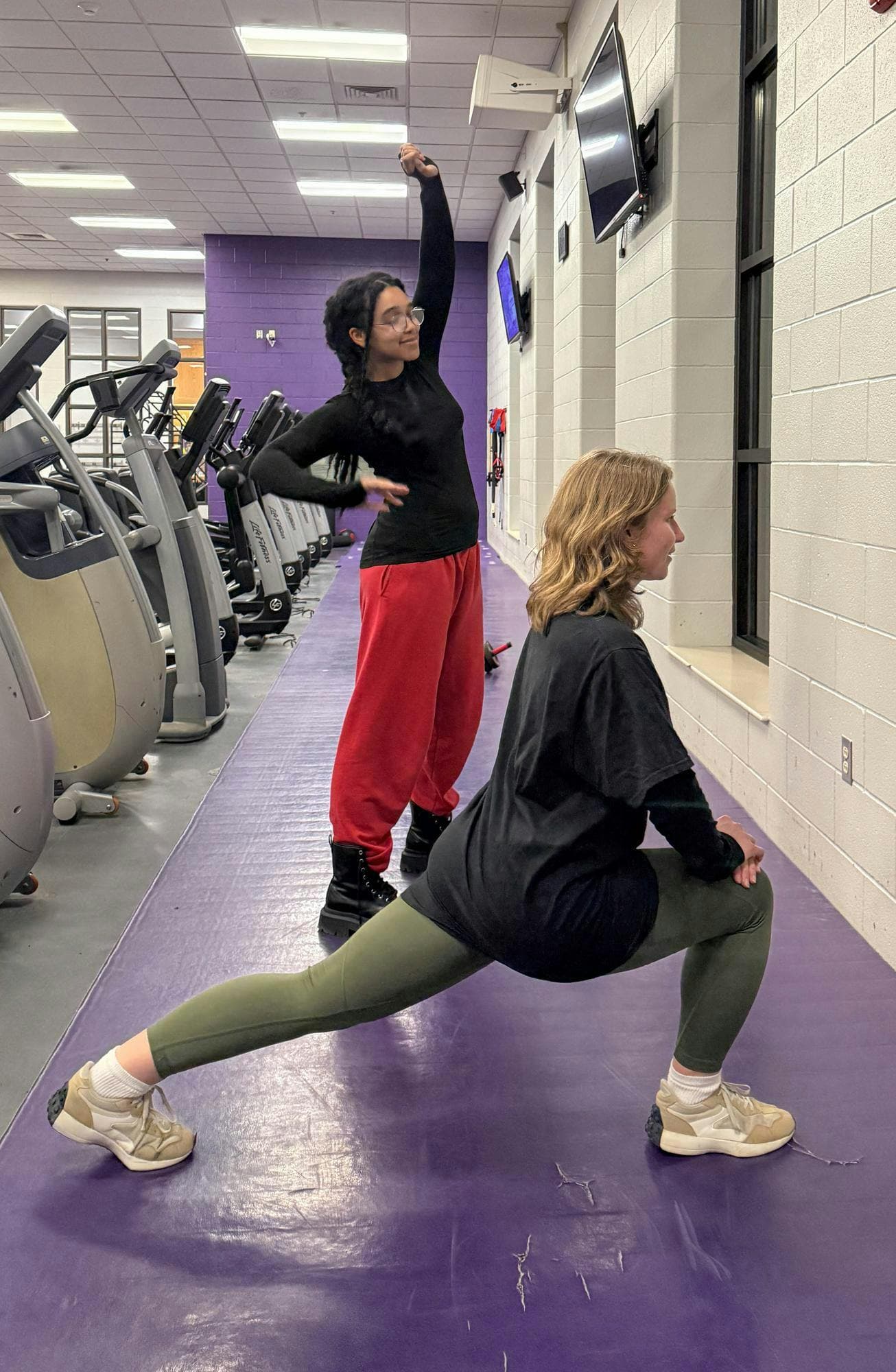 Taylor Pilates class stretches toward local community