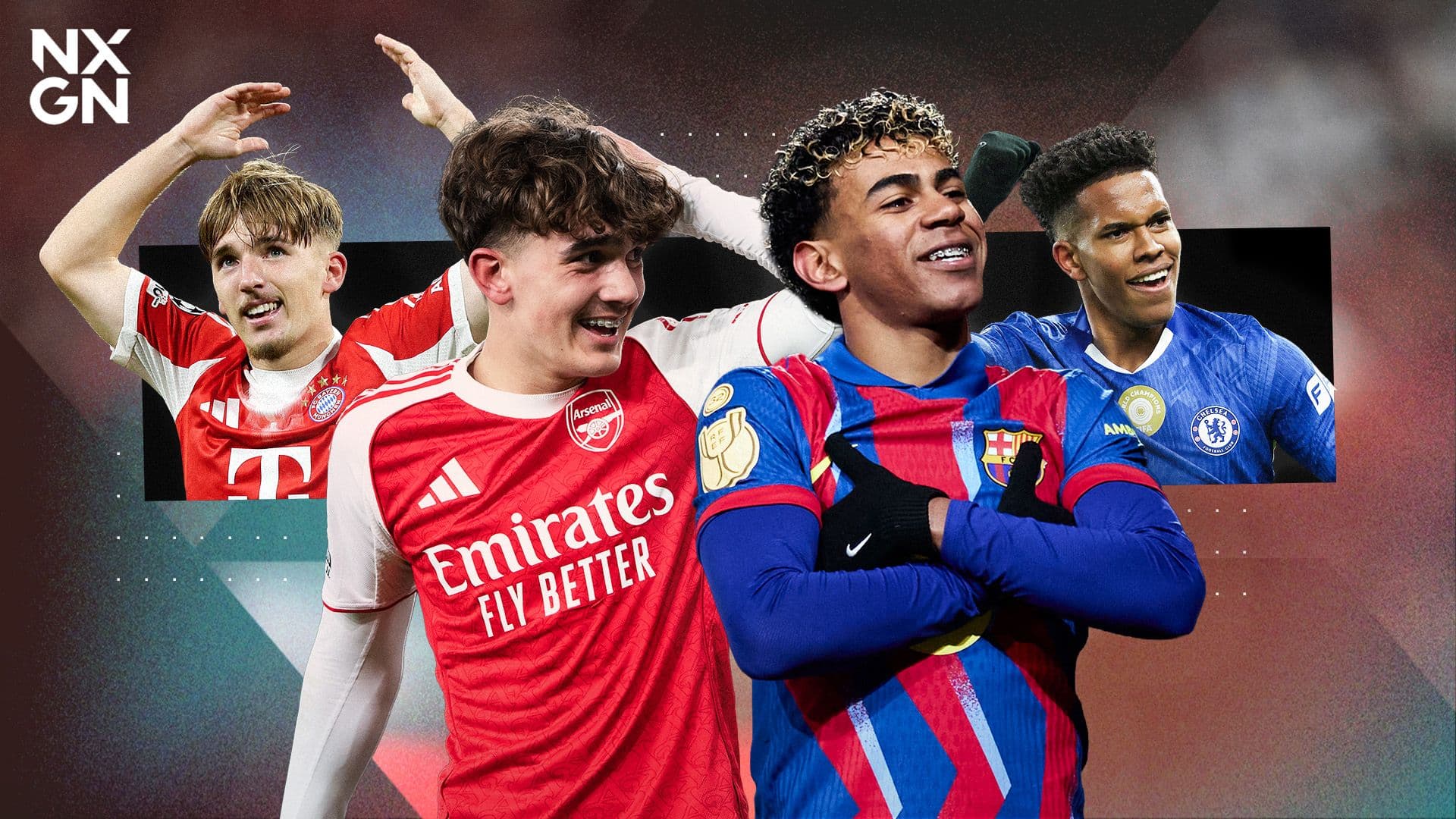 NXGN 2026: The 50 best teenage wonderkids in football