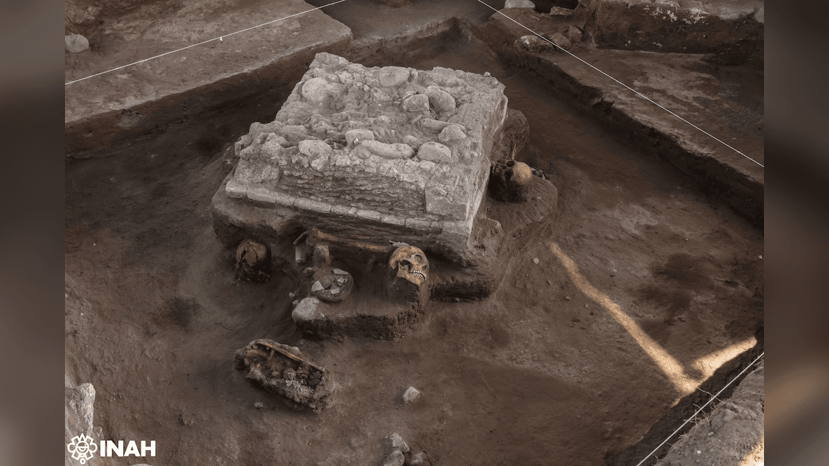 1,000-year-old altar and human sacrifices from Toltec Empire discovered in Mexico