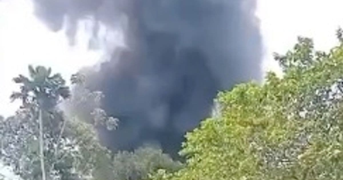 Fireball plane crash as Colombian Air Force aircraft carrying 110 soldiers plummets