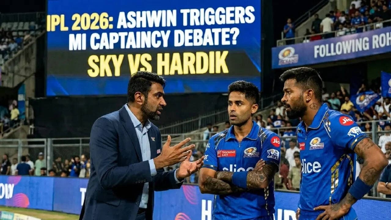 IPL 2026: Ravichandran Ashwin Ignites Fresh SKY vs Hardik Storm For MI After Rohit's 2024 Saga