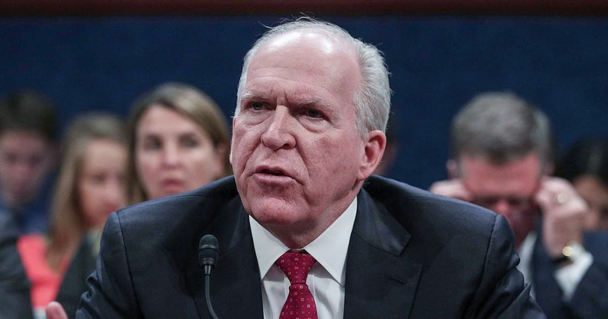 Justice Department steps up probe into Trump target John Brennan