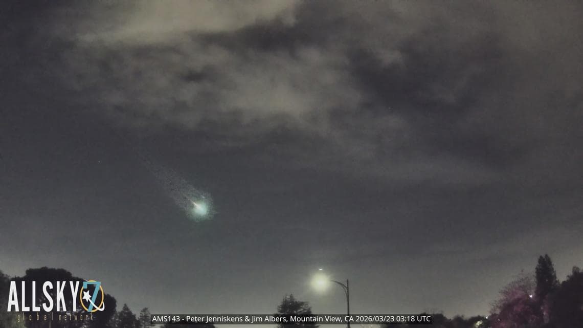 Why a glowing green fireball lit up skies south of Sacramento