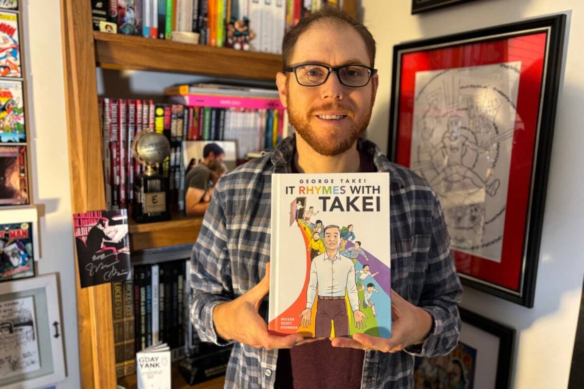 Collaborator on Star Trek icon’s graphic memoirs at South Surrey Indigo April 11