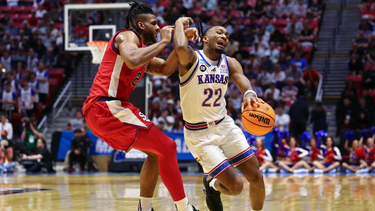 Kansas squanders its best player as Darryn Peterson's college career is over with loss to St. John's