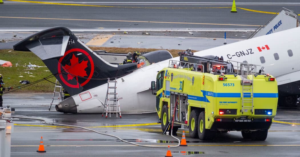 LaGuardia Airport Delays Could Last Days as Investigators Examine Crash: Live Updates