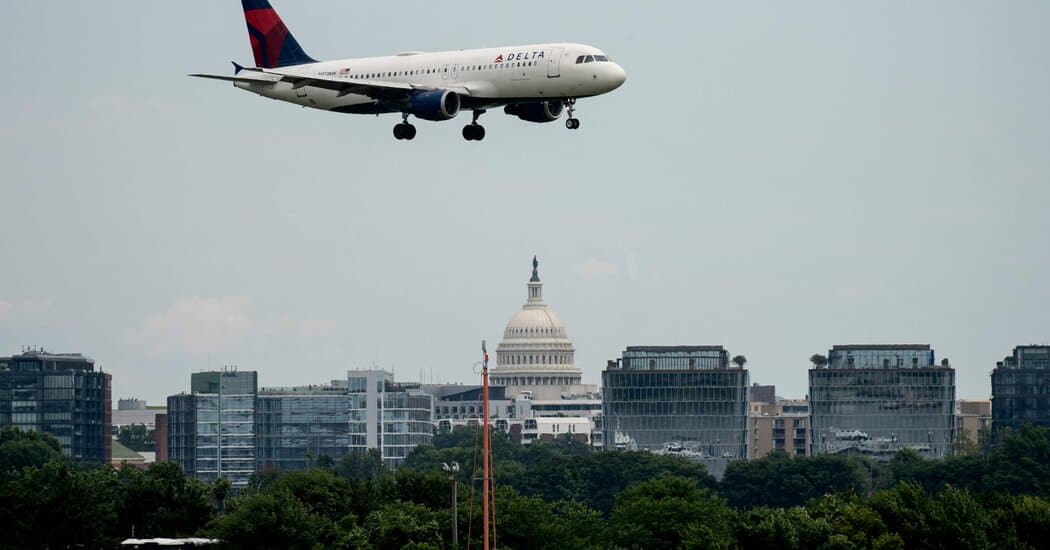 Delta Air Lines Says It Will Suspend Special Services for Congress Members