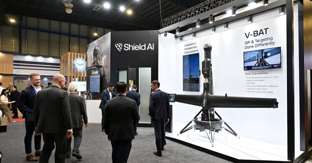 Shield AI, a Start-Up Making Military Drones, Raises $2 Billion