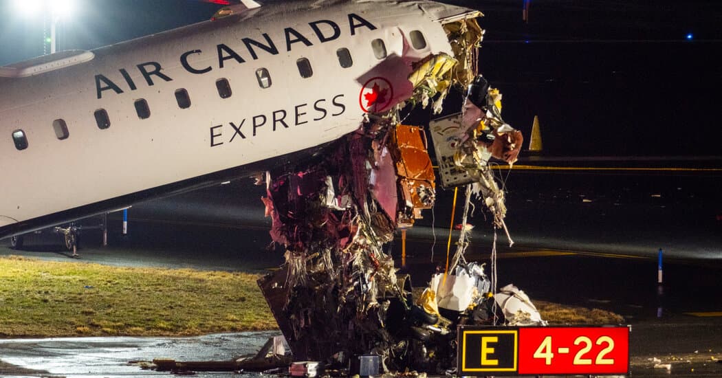 Air Canada Pilots Killed in LaGuardia Crash Were Early in Flying Careers