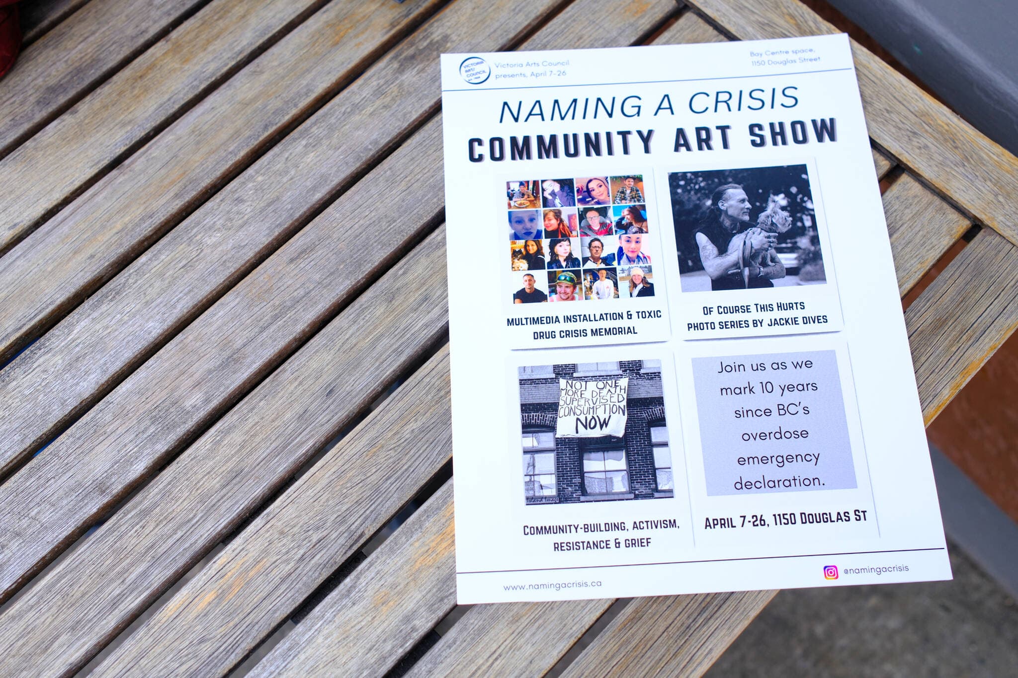 Naming a Crisis: B.C. arts project marks 10 years of B.C.’s opioid epidemic