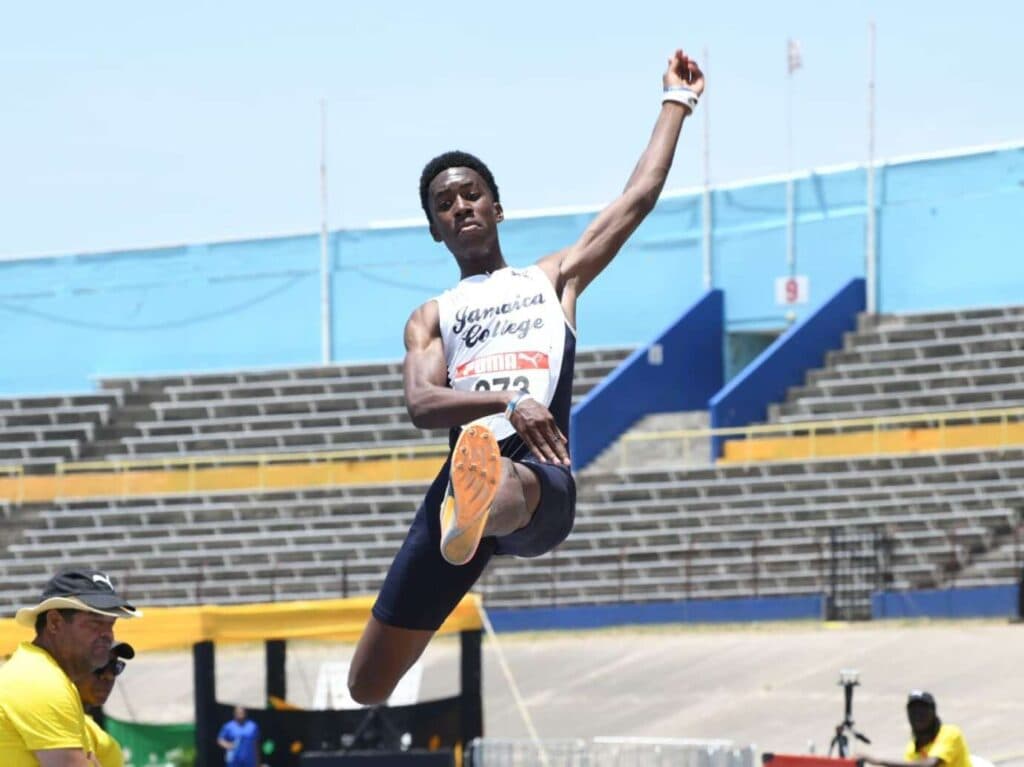 #Champs2026: JC’s Edwards leads Class 1 long jump qualifying