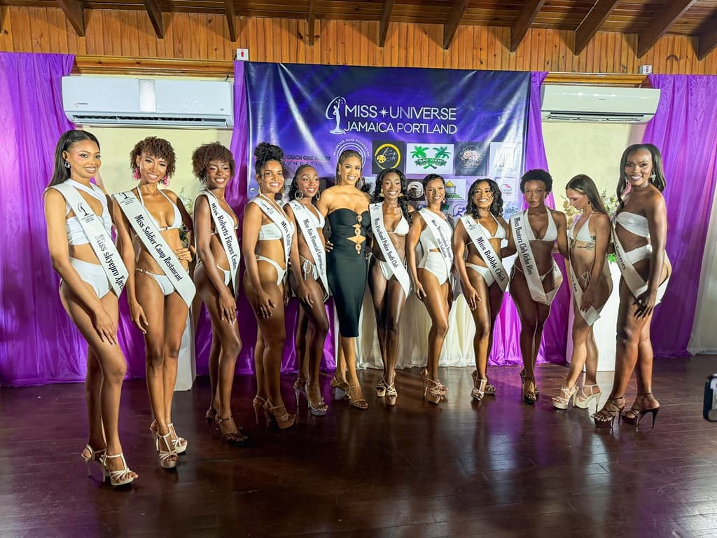 12 finalists compete for Miss Universe Jamaica Portland title