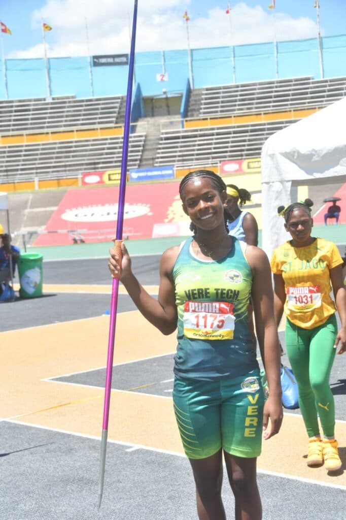 #Champs2026: Vere Tech’s Freemantle into girls Class 1 discus final