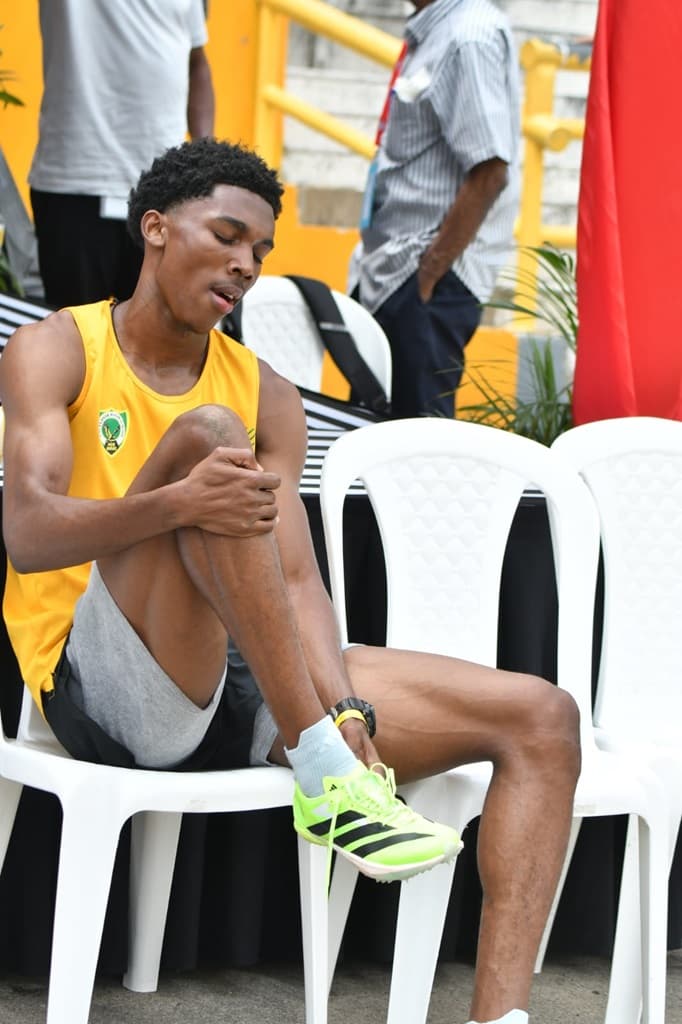 #Champs2026: Riquelme Reid’s sprint double dream ends with injury