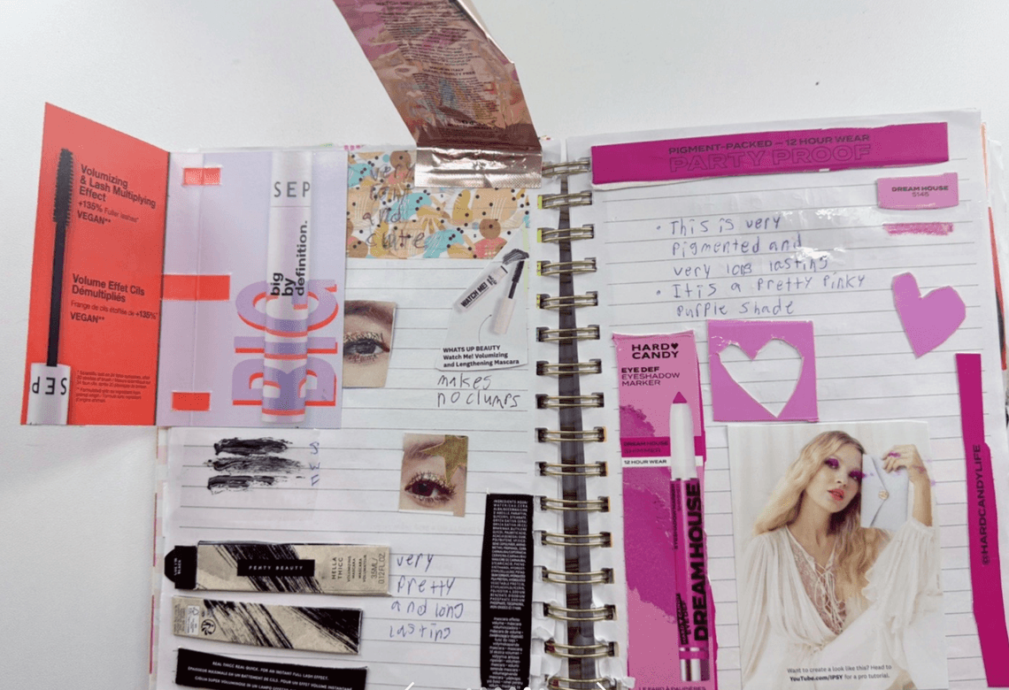 This 12-Year-Old Reviews Beauty Products in a Handmade Journal Instead of Posting on Social Media — And the Internet Can’t Get Enough