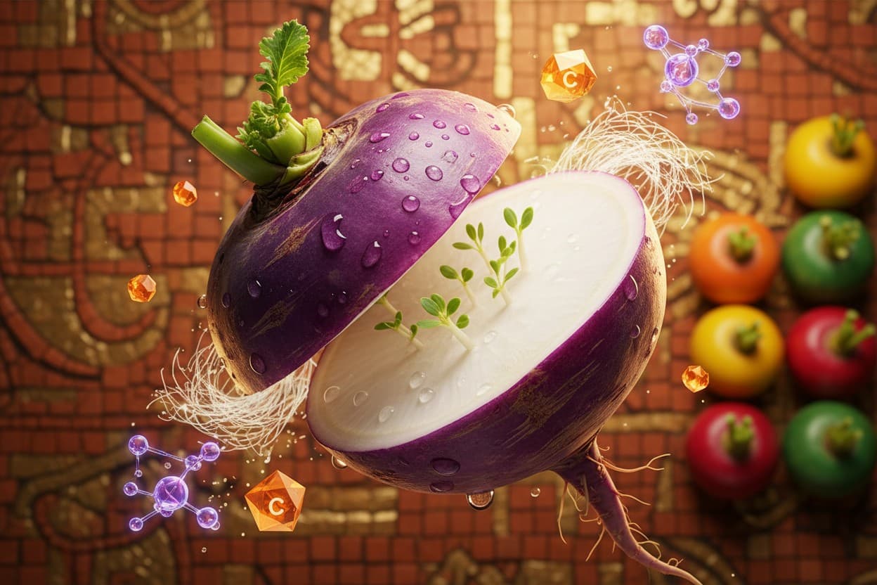 Nutritional Profile and Reported Health Attributes of Turnips Examined